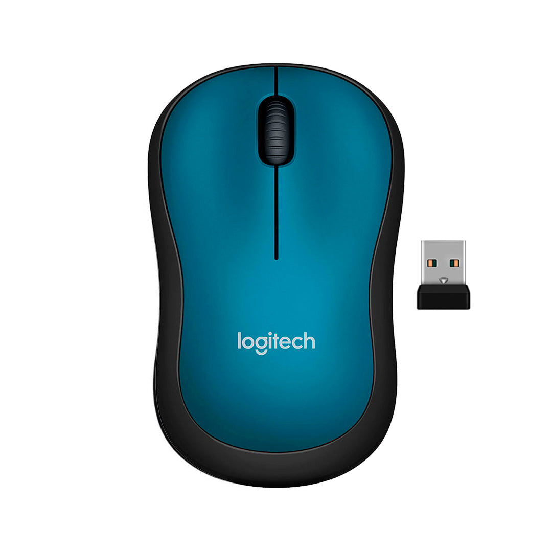 Mouse Logitech óptico M185 inalámbrico.