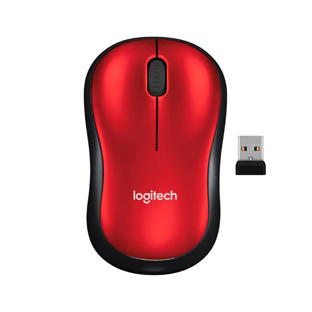 Mouse Logitech óptico M185 inalámbrico.