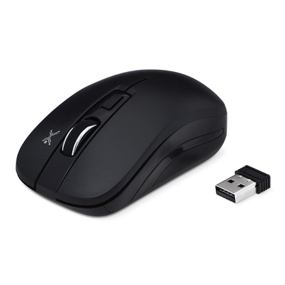 Mouse inalámbrico perfect choice pc-044758 negro.