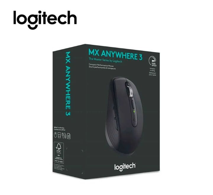 Mouse Logitech MX Anywhere 3s Darkfield BT 8000DPI Graphi