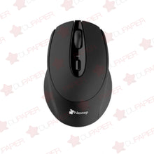 Mouse Nextep inalámbrico ergonómico NE-410E negro.