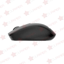 Mouse Nextep inalámbrico ergonómico NE-410E negro.