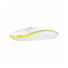 MOUSE NEXTEP INALÁMBRICO RECARGABLE DELGADO/SILENCIOSO RGB 1600 DPI COLOR BLANCO