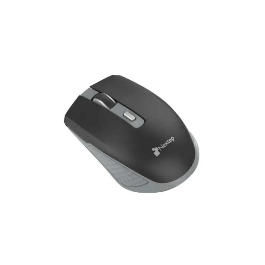 Mouse Nextep inalámbrico NE-413NG switch óptico negro.