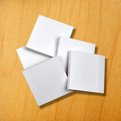 Post-it notas adhesivas súper sticky blanco 3" x 3".