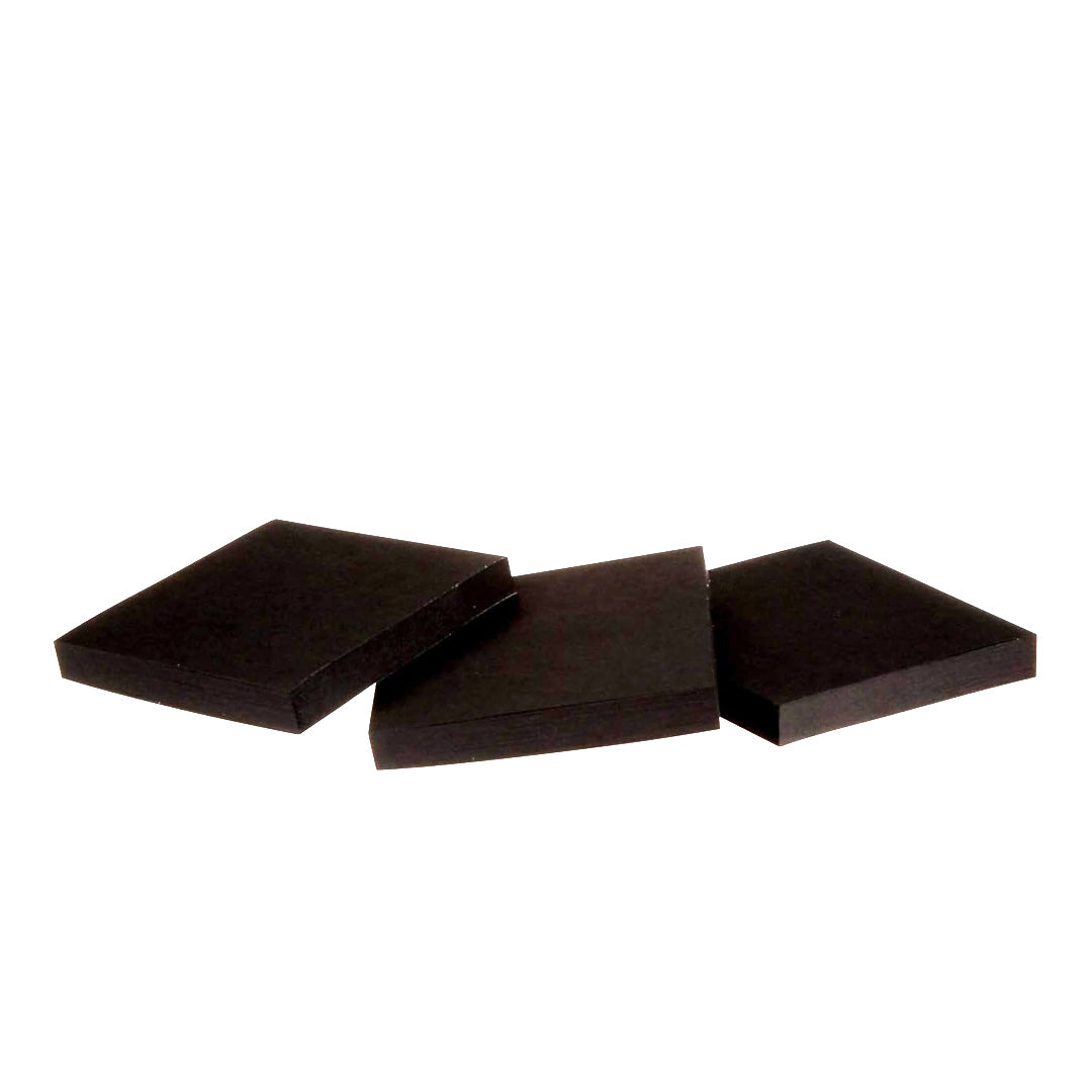 Post-it notas adhesivas súper sticky negro 3" x 3".