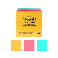 Notas Adhesivas Post-it Ultra 3" x 3" Colores Pastel de 400 hojas.