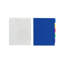 Organizador de proyectos con 5 folders carta