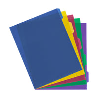 Organizador de proyectos con 5 folders carta
