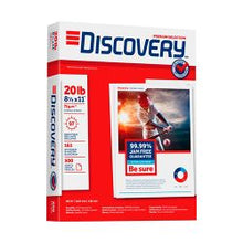 PAPEL BOND DISCOVERY CARTA 97 % BLANCURA PAQUETE CON 500 HOJAS 75GRS