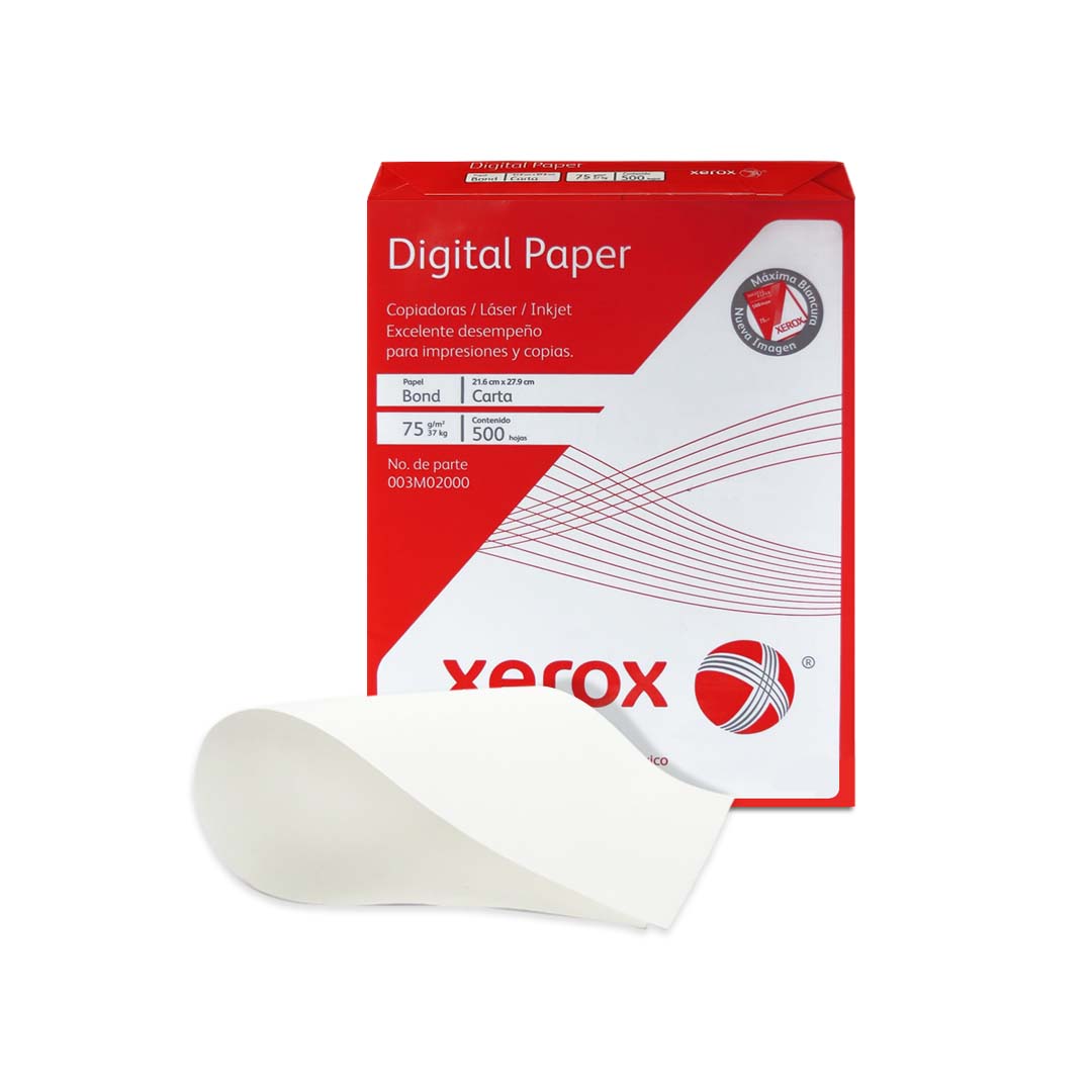 Xerox Papel Bond 3M2000, Tamaño Carta, Blanco