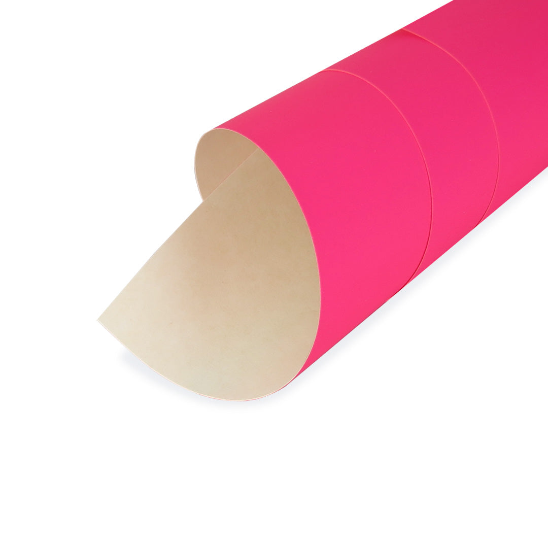 Cartulina de papel de colores fluorescentes