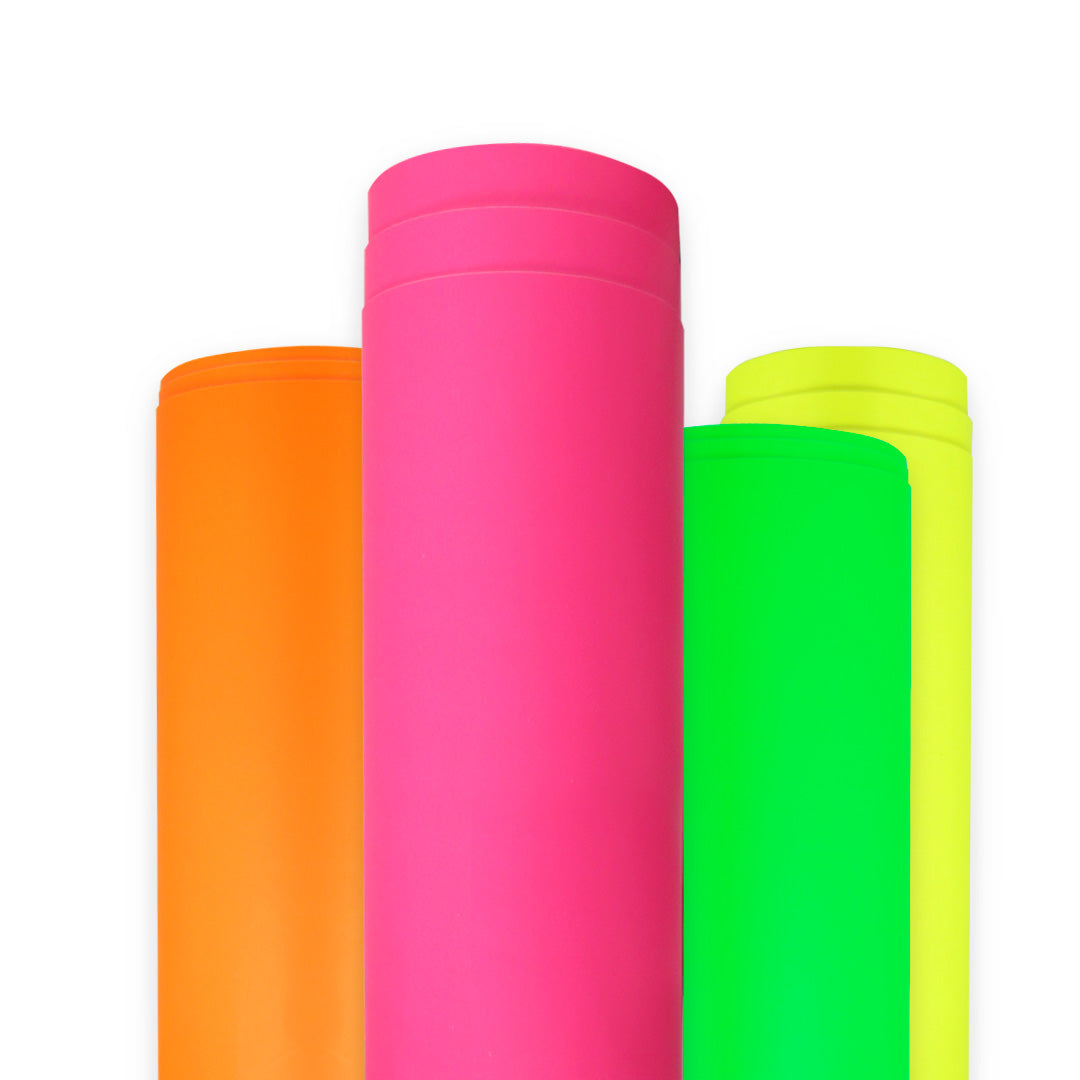 Cartulina de papel de colores fluorescentes