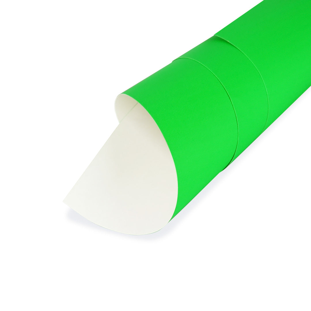 Cartulina de papel de colores fluorescentes