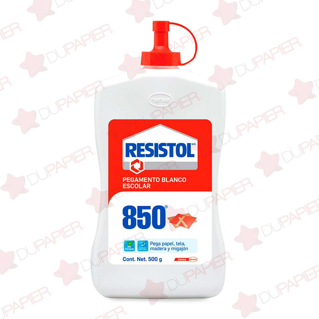 Pegamento Líquido Resistol 850 Blanco.