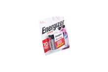 Pila alcalina max aa Energizer 1.5 volts blister con 4 pzs