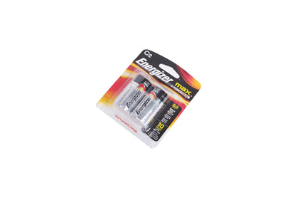 Pilas Energizer Max Alcalina C con 2 piezas