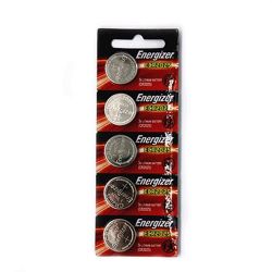 Pila de litio cr2025 3 volts tira con 5 pzs