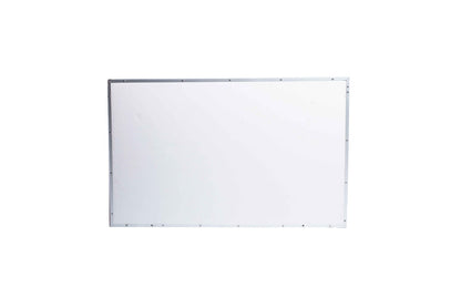 Pizarrón blanco marco de aluminio p3593 de 60 cm x 90 cm.