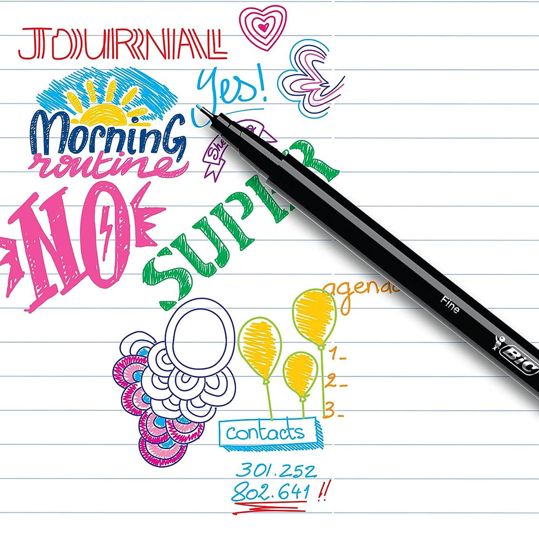 Plumines Bic Intensity punto ultrafino con 10 pzas.