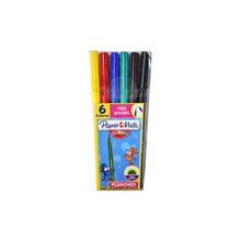Plumín Paper Mate Pincelín de colores con 6 pzas.