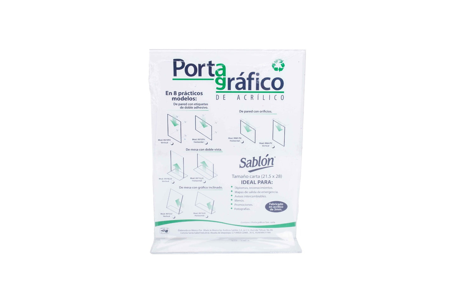 Portagrafico carta vertical 9970 llv