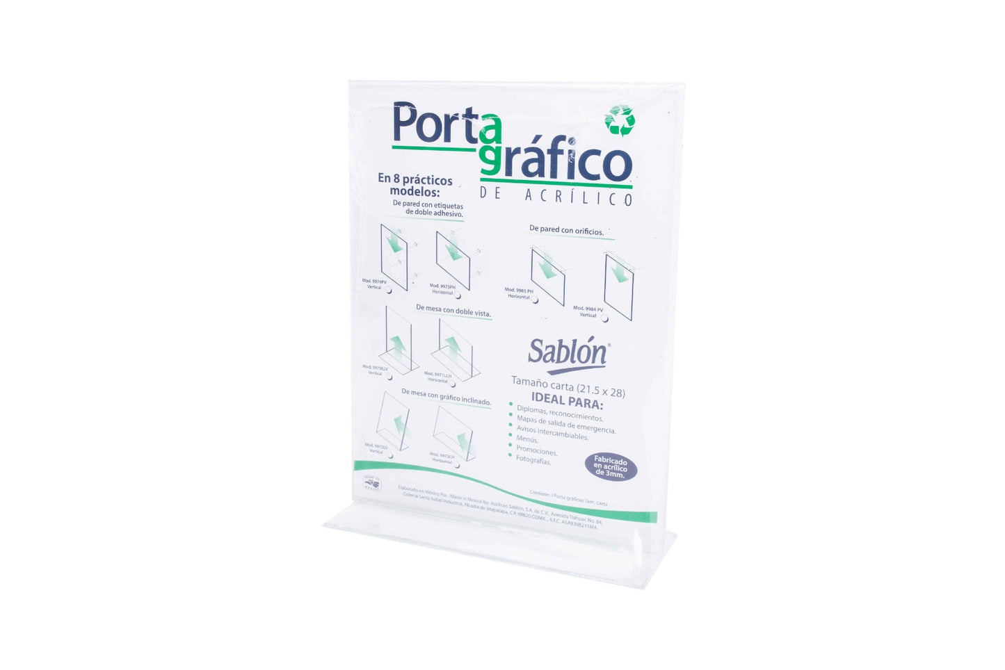 Portagrafico carta vertical 9970 llv