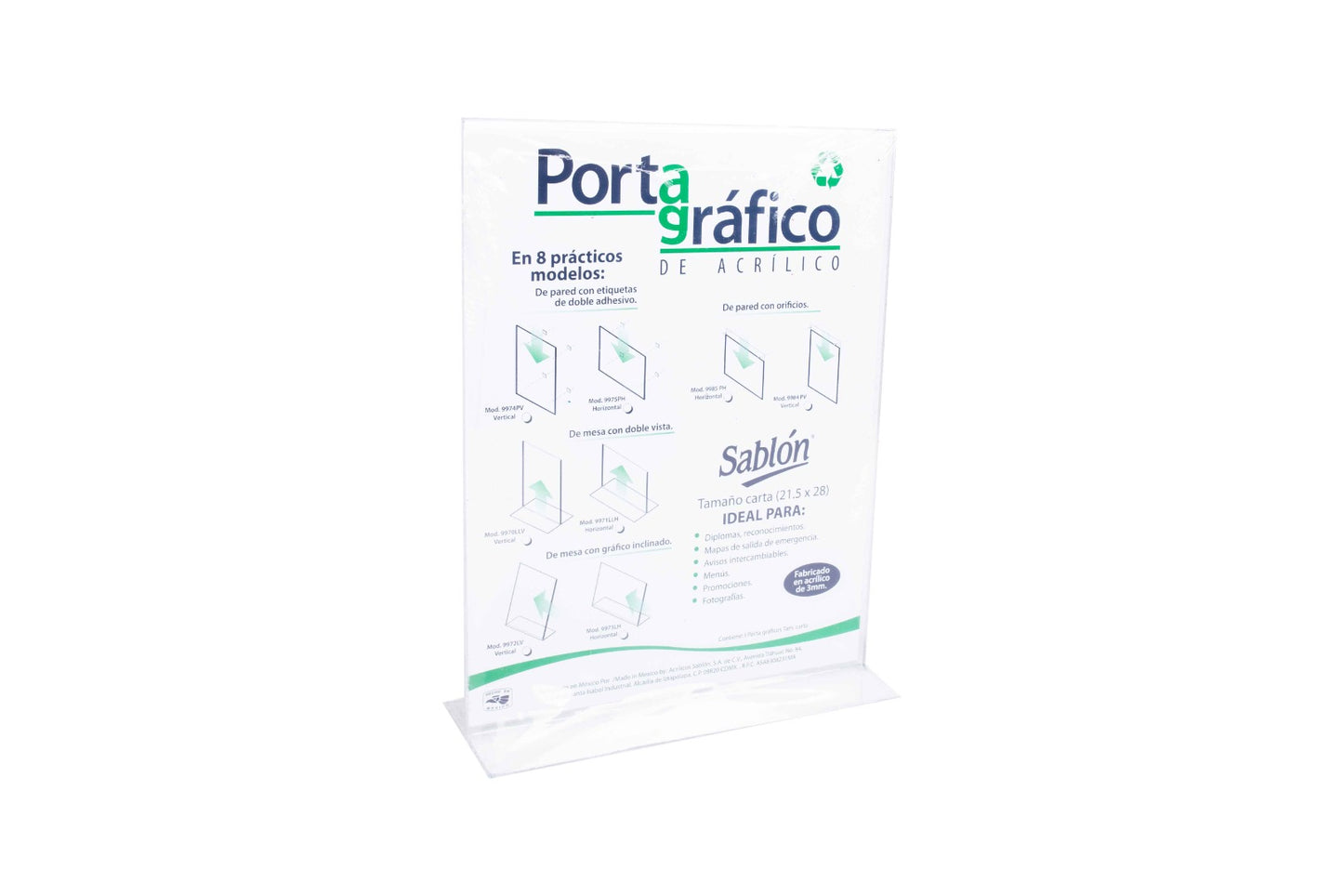 Portagrafico carta vertical 9970 llv