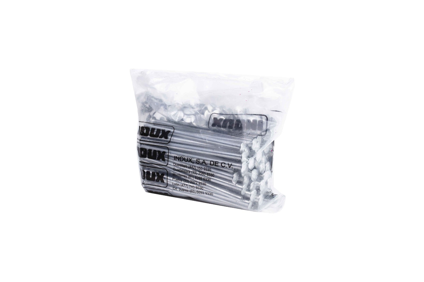 Postes para archivo de aluminio con 100 pzs.
