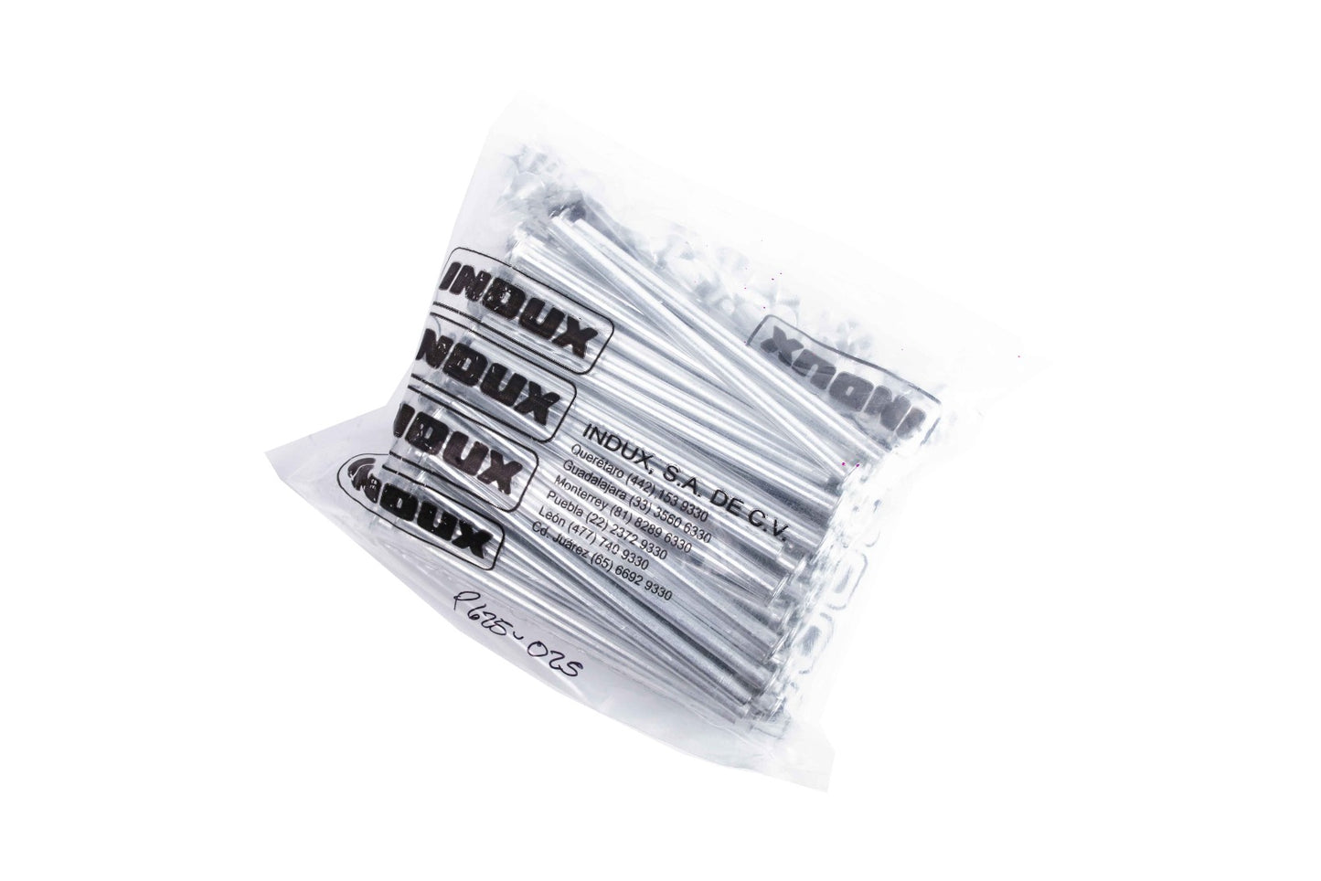 Postes para archivo de aluminio con 100 pzs.