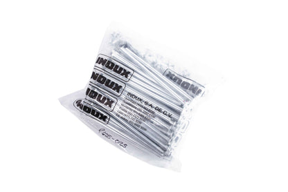 Postes para archivo de aluminio con 100 pzs.