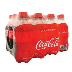 REFRESCO COCA COLA 355 ML PAQUETE CON 12 PIEZAS