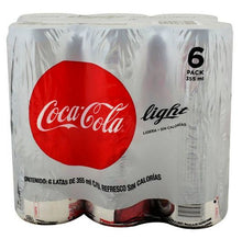REFRESCO LATA COCACOLA LIGTH 355 ML PAQUETE CON 6