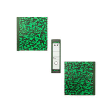 Registrador Kyma verde marmoleado