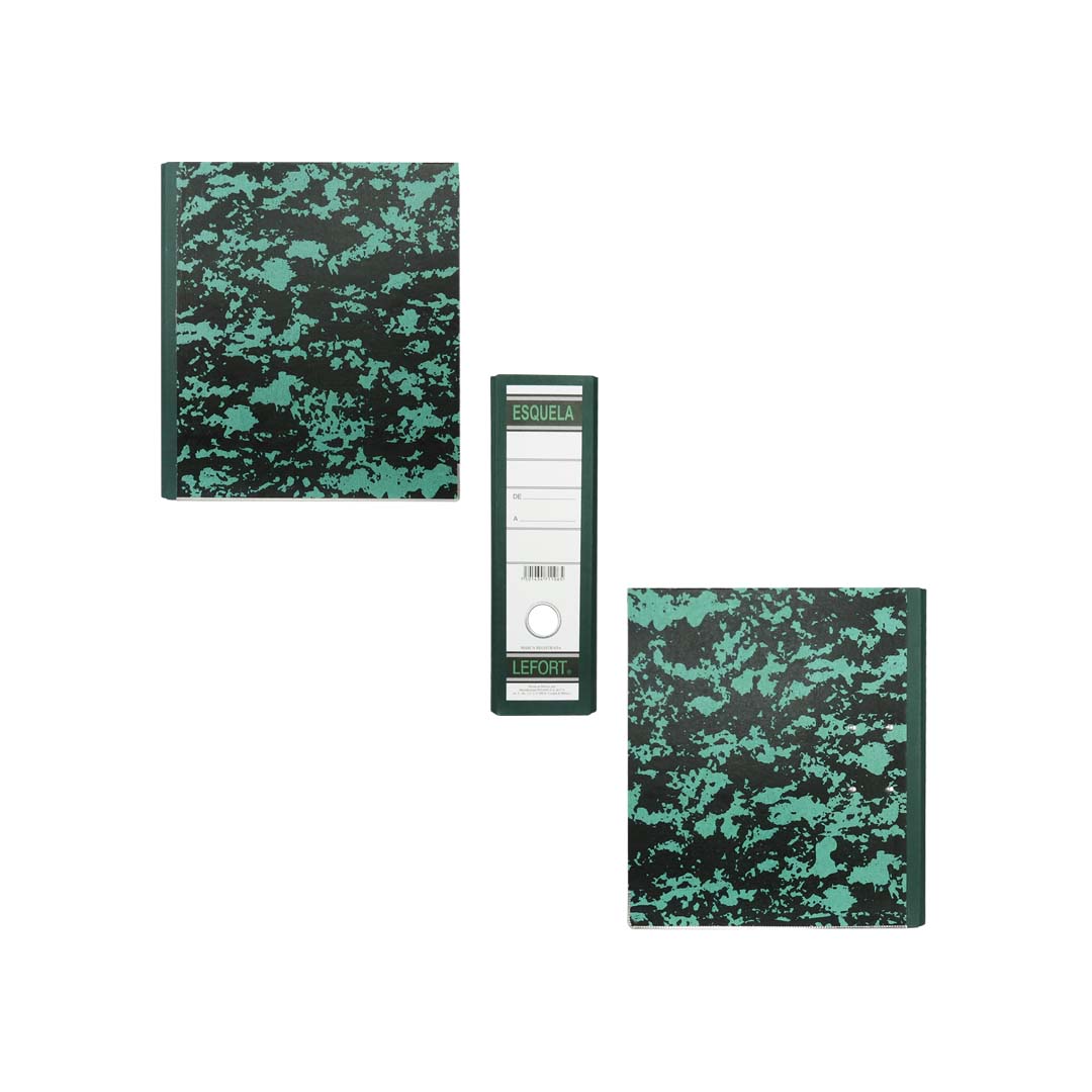 Registrador Kyma verde marmoleado