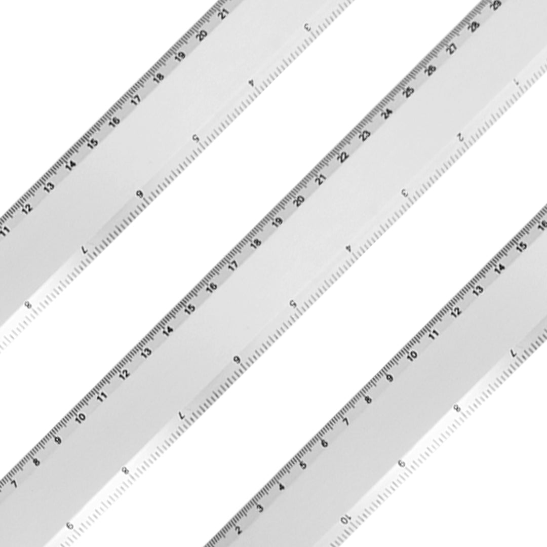 Regla metálica de 20 cm / 30 cm.