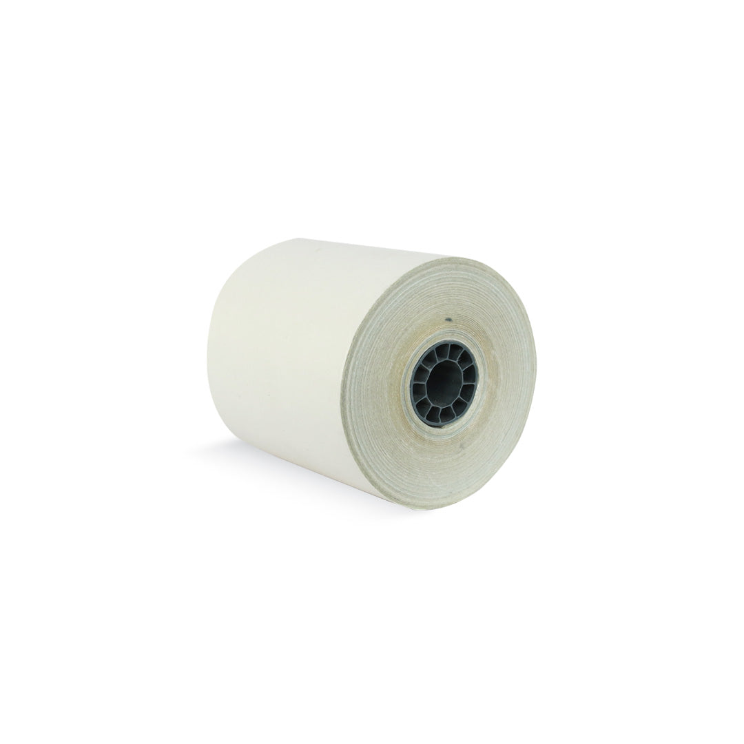 Rollo autocopiante 76 x 70 mm de 3 tantos blanco /rosa / amarillo.