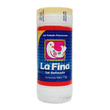 Sal la fina refinada fluorada.