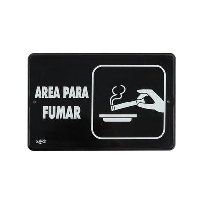 Señalización Sablón área para fumar 7934