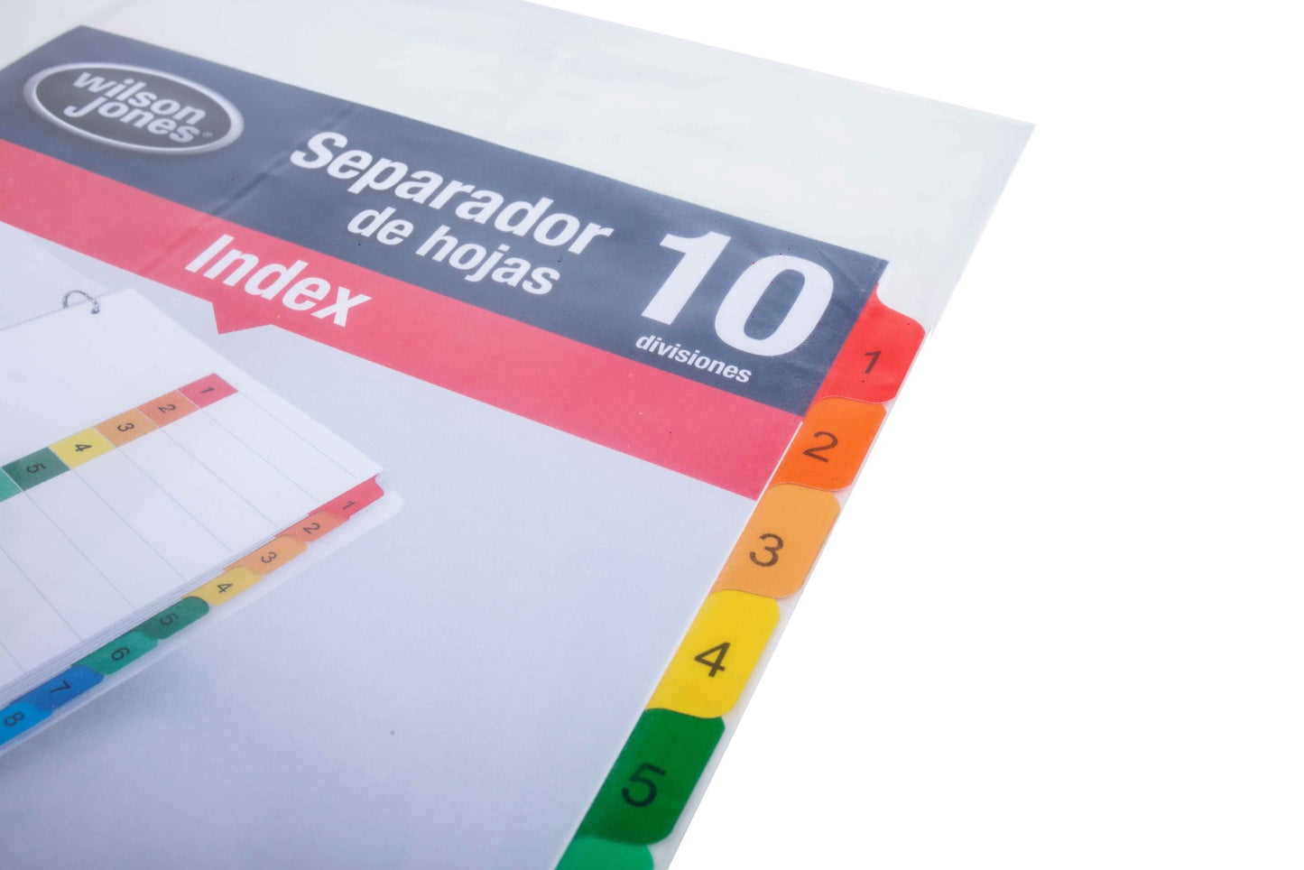 Separadores Multidex Wilson Jones Carta.