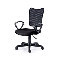 Silla Winchester en malla negro.