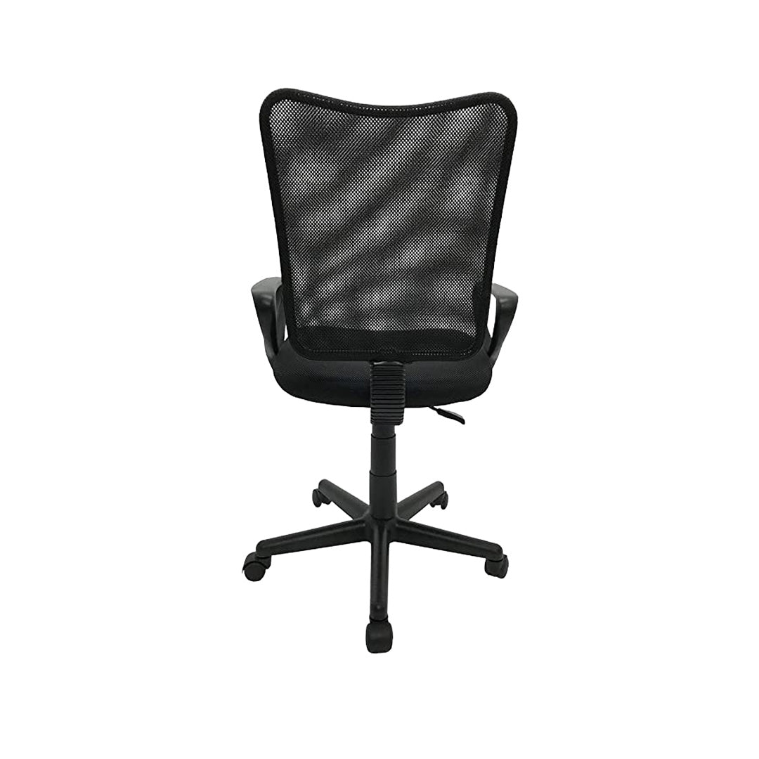 Silla Kira Winchester en malla negro.