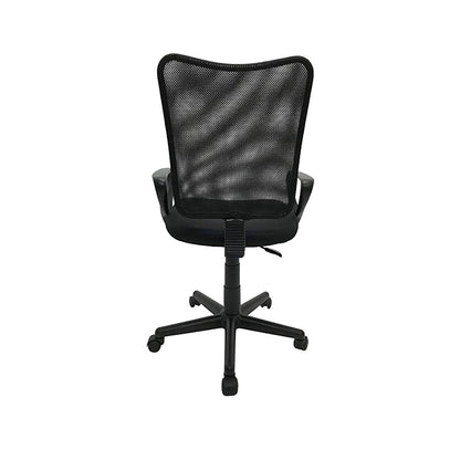 Silla Kira Winchester en malla negro.