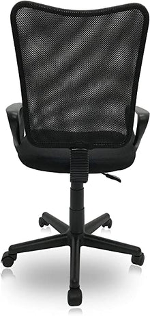 Silla Winchester en malla negro.