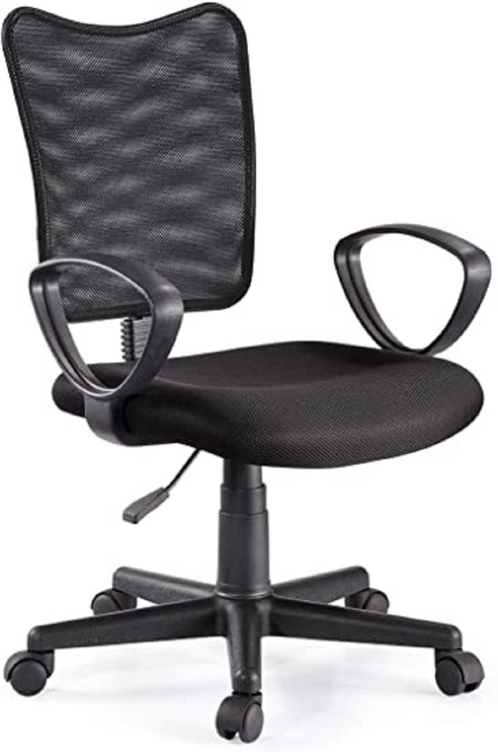 Silla Winchester en malla negro.