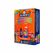 Kit de slime Elmers celebración.