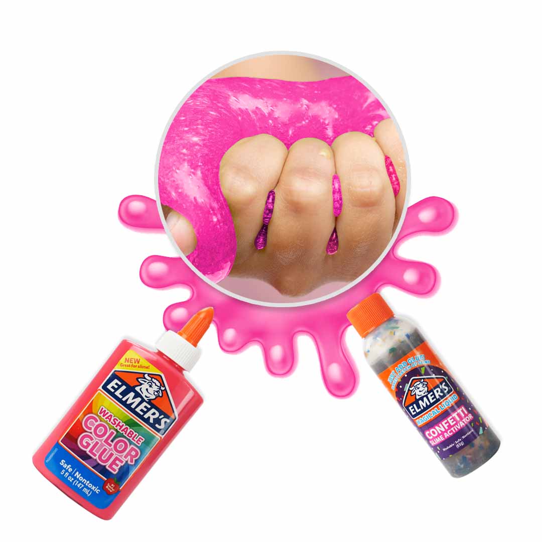 Kit de slime Elmers celebración.