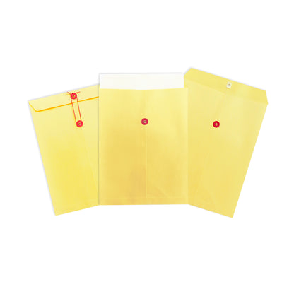 Sobres de Bolsa Manila con Hilo Fortec con 25 pzas.