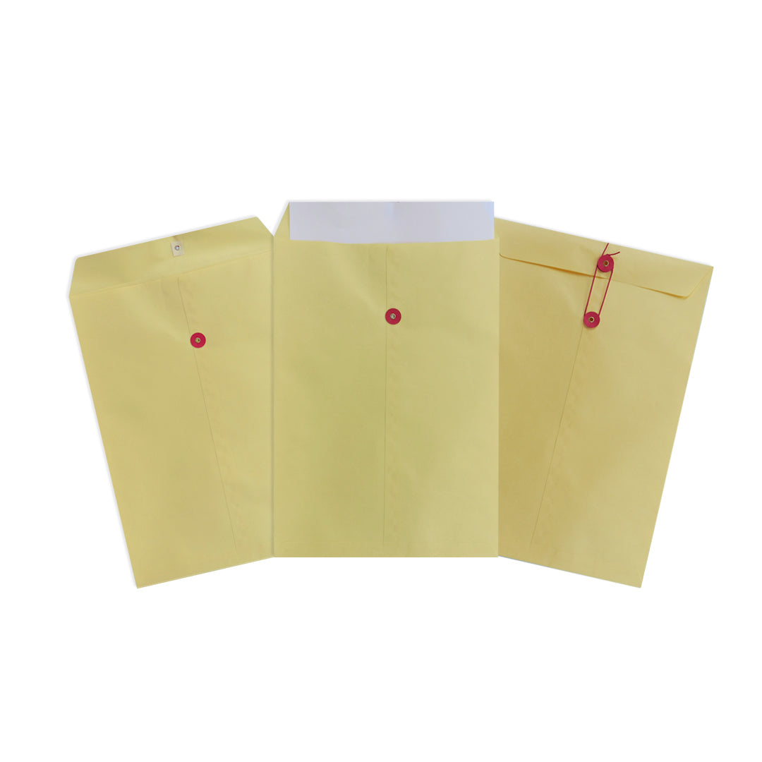 Sobres de Bolsa Manila con Hilo Fortec con 25 pzas.