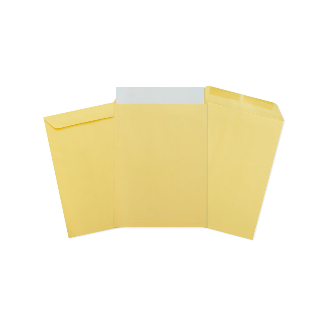 Sobres de Papel con Solapa Manila Engomada Fortec 50 pzas.